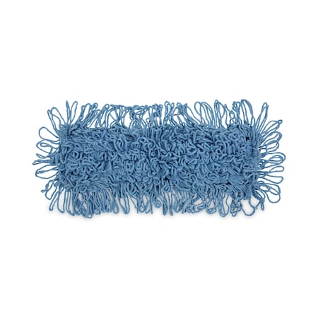 Boardwalk Looped-End Dust Mop, Blue, Cotton/Synthetic, BWK1118 BWK1118